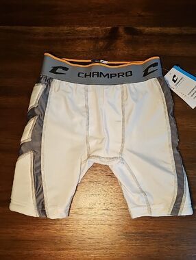 Champro Wind-Up YOUTH Baseball/Softball Padded Sliding Short Medium M